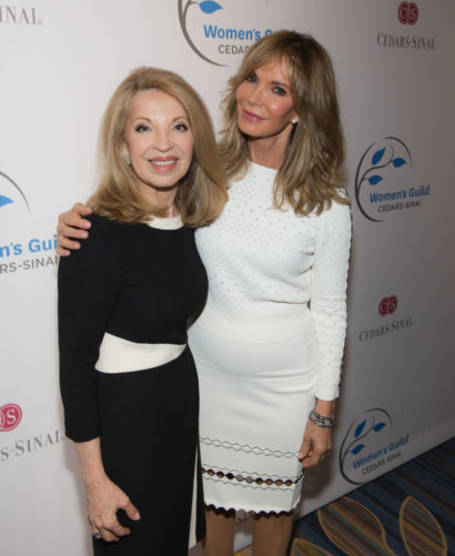 Hella Hershson with Women's Guild honoree Jaclyn Smith