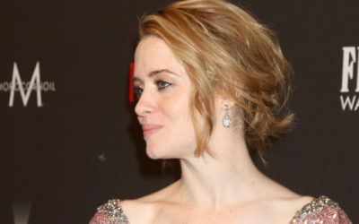 Jillian Halouska creates a picture perfect hairstyle for Claire Foy
