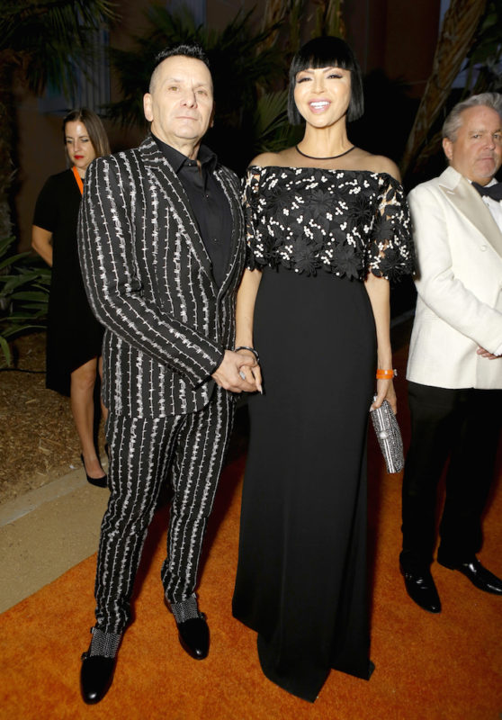 Ron and Marta Bloom attend the Lupus LA Orange Ball