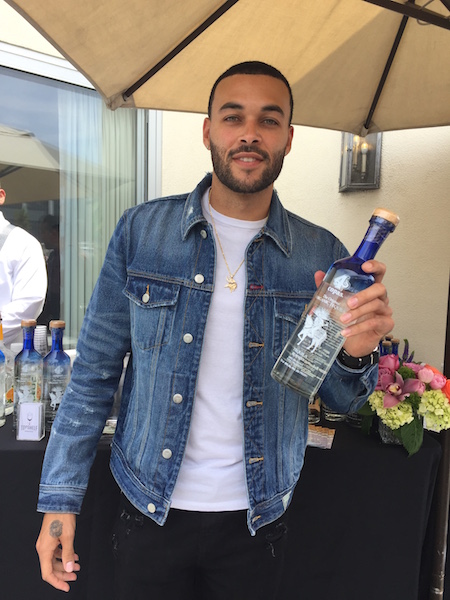 Don Benjamin at the 4 Copas Tequila display at GBK 2017 Pre- MTV Movie & TV Awards Gifting Suite