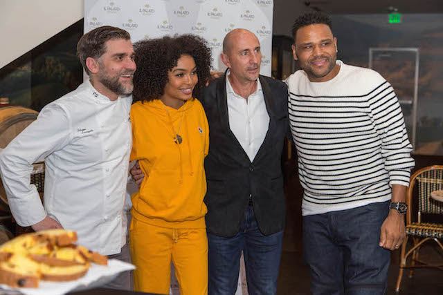Anthony Anderson and Yara Shahidi attend the 2018 GBK Pre-Oscars Gifting Lounge
