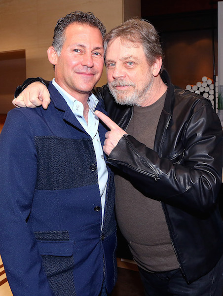 Gavin B. Keily and Mark Hamill attend the 2018 GBK Pre-Oscars Gifting Lounge
