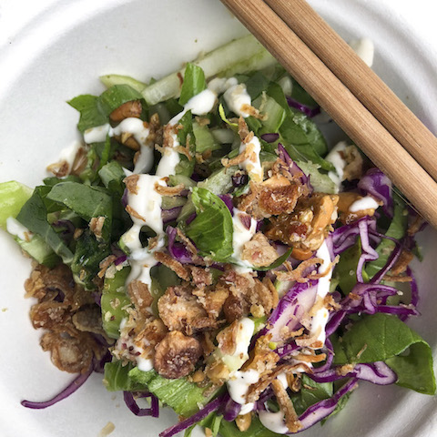Sahm Chopped Salad by NIght + Market at LA Food Bowl 2018