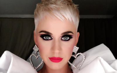 Katy Perry's platinum perfection by Rick Henry and Joico.
