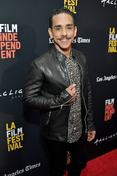 Ray Santiago attends the world premier of The Body at the Los Angeles Film Festival