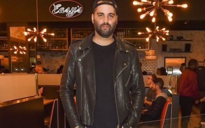 Jeremy Fall attends the opening of his restaurant, Easy's.