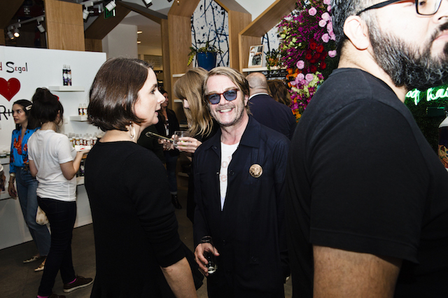 R+Co co-founder Howard Mclaren attends the launch party for R+Co x Fred Segal