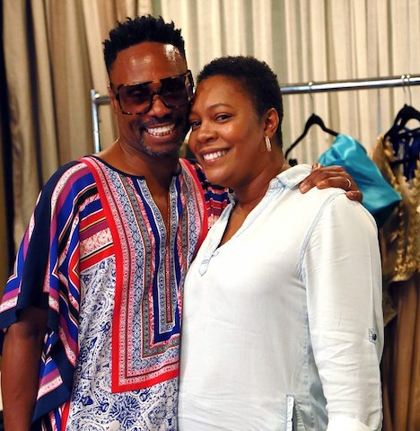 Billy Porter at the Madame Adassa display at the 2019 DPA Emmy Gifting Lounge.