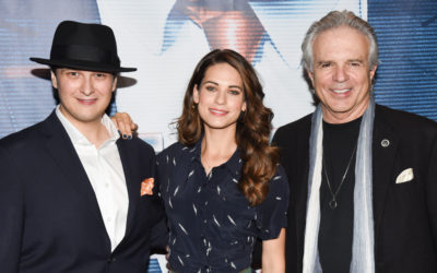 From l. to r. Director Ilys Rozhkov, Lyndsy Fonseca and Tony Denison