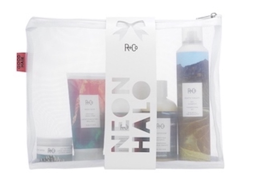 The Neon Halo Gift Set by R&Co as featured in the LA ELEMENTS 2019 Holiday Gift Set