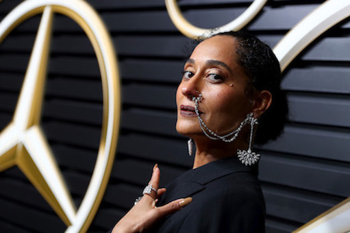 Tracee Ellis Ross attends the 2020 Mercedes-Benz Viewing Party for the Oscars.