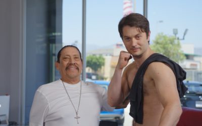 Danny Trejo and Victor Migalchan in My American Family.