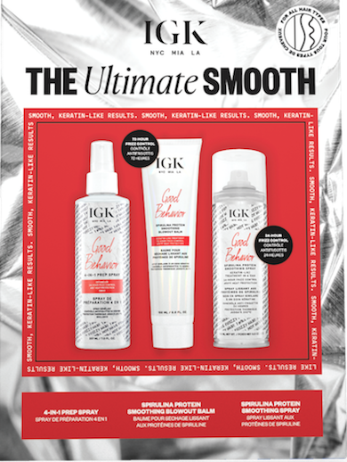 The Ultimate Smooth Gift Set by IGK in the LA ELEMENTS 2021 Holiday Gift Guide