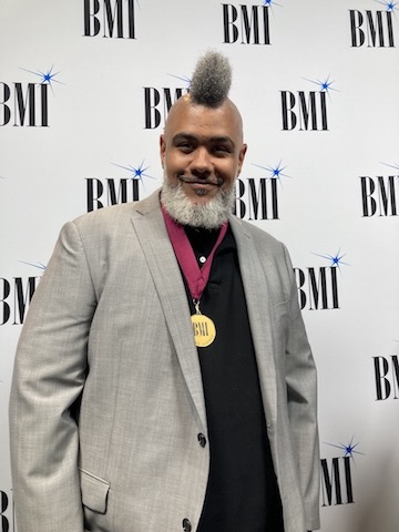 Oak Felder on the red carpet for the 2022 BMI Pop Awards
