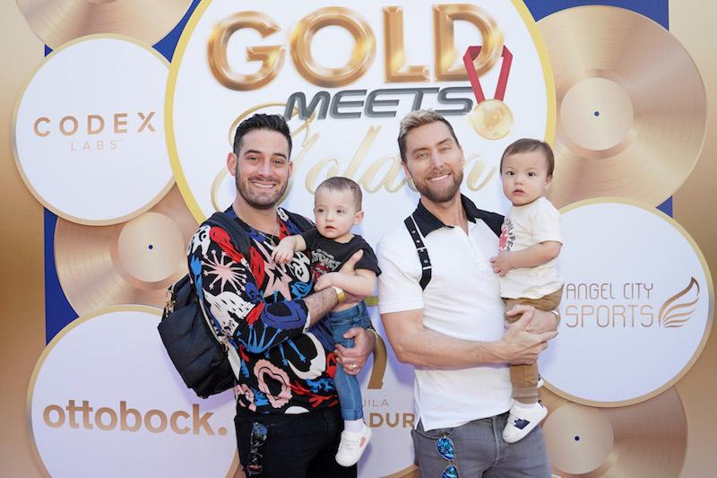 Lance Bass at the 10th anniversary of Gold Meets Golden.