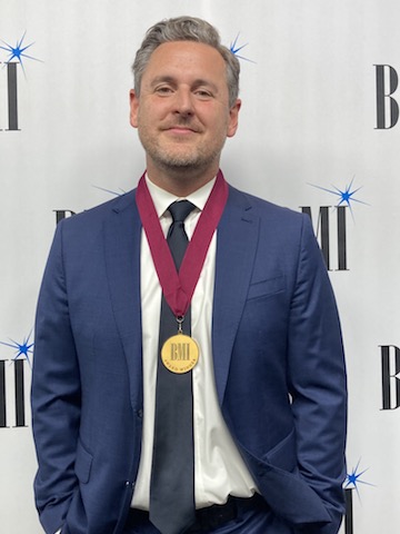 David Hodges attends the 2023 BMI Pop Awards.