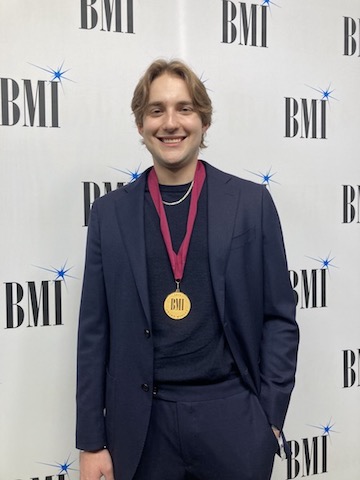 DAZY on the red carpet for the 2023 BMI Pop Awards.