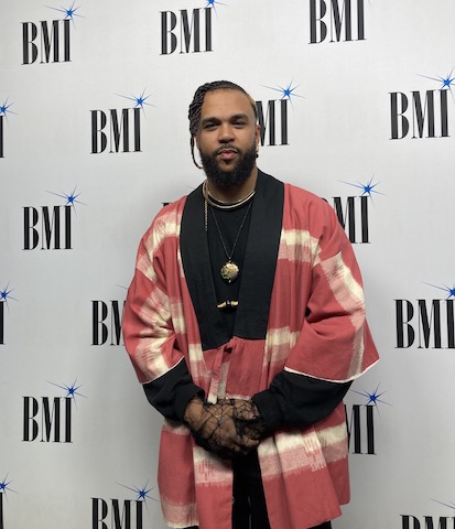 Jidenna on the red carpet at the 2023 BMI Pop Awards in Beverly Hills.