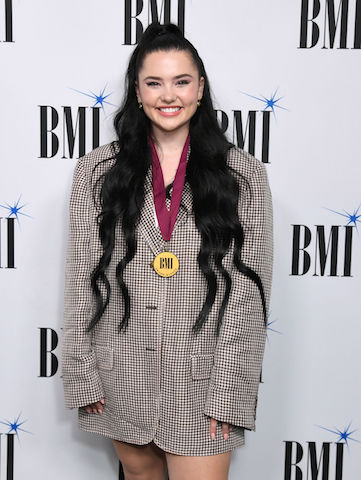 Lauren Spencer Smith attends the 2023 BMI Pop Awards.