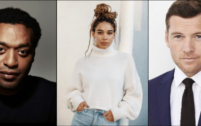 From l. to r. Chiwetel Ejiofor, Alexandra Shipp and Sam Worthington make the jury panel for the 2023 HollyShorts Film Festival.