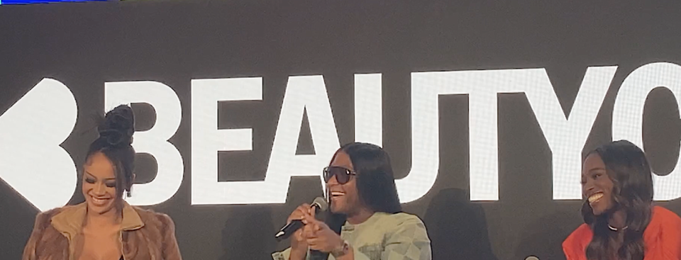 Saweetie, Law Roach and Sloane Stephens at Beautycon LA 2024