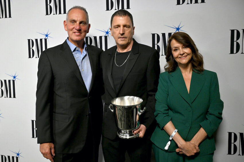 Atticus Ross receives the Icon Award at the 2025 BMI Film, TV and Visual Media Awards.