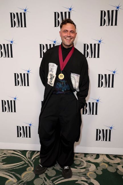 Mikky Ekko attends the 2025 BMI Pop Awards.