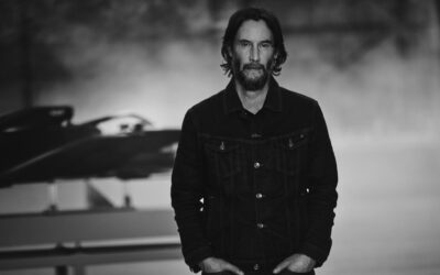 Keanu Reeves, executive producer of new Cadillac Formula 1 team docuseries.