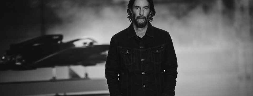 Keanu Reeves, executive producer of new Cadillac Formula 1 team docuseries.