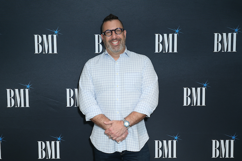Emmy winner Christopher Lennertz at the 2025 BMI Emmy brunch.