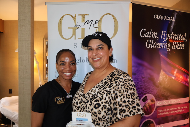 Emmy winner Simran Baidwa at the DPA Pre-Awards Suite in honor of the Emmys.