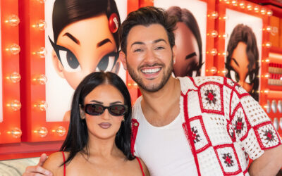@mikaylajmakeup and @mannymua733 attend the TIRTIR beauty bash in Santa Monica.