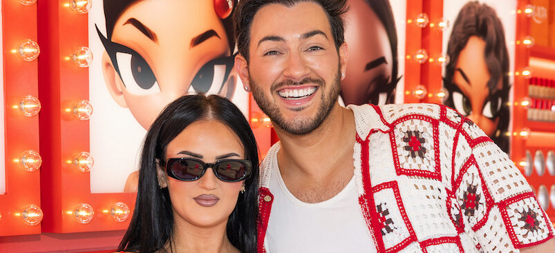 @mikaylajmakeup and @mannymua733 attend the TIRTIR beauty bash in Santa Monica.