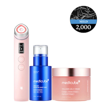 Medicube Skin Renewal Ensemble Kit as featured in the 2025 LA ELEMENTS HOLIDAY GIFT GUIDE.