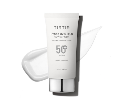 TIRTIR Hydro UV Shield Sunscreen as featured in the LA ELEMENTS 2025 Holiday Gift Guide.