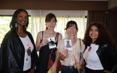 Maya Persaud, Suzanne Guèvremont, Christine Noël and Shirin Hashem at the 2026 DPA Diamond Lounge