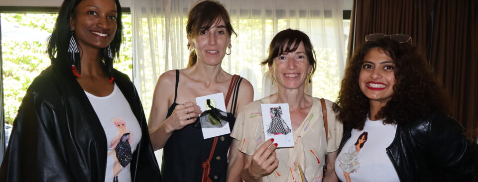 Maya Persaud, Suzanne Guèvremont, Christine Noël and Shirin Hashem at the 2026 DPA Diamond Lounge