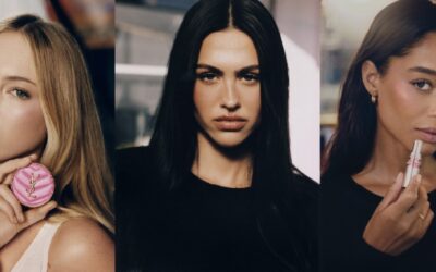 Lila Moss, Amelia Gray and Laura Harrier for YSL Beauty