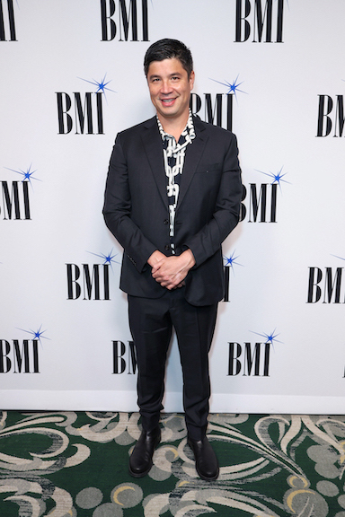 Joe Wong attends the 2026 BMI Film, TV and Visual Media Awards in Beverly Hills.