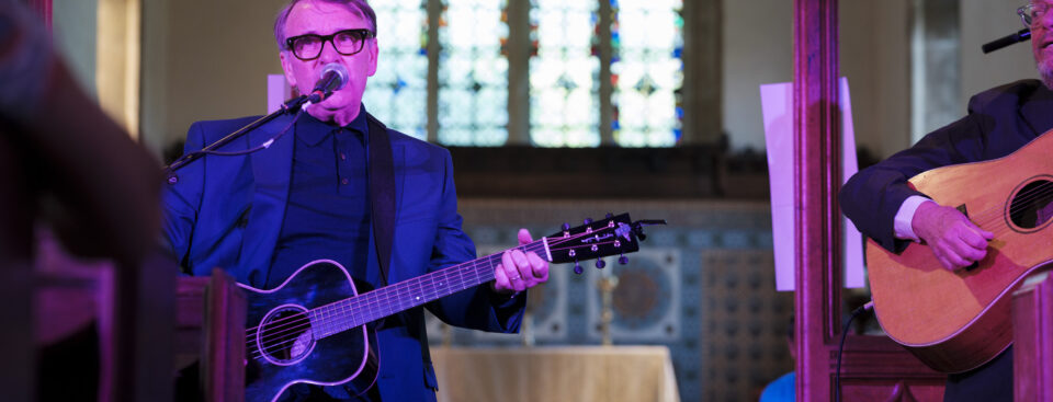 Chris Difford performs at the BMI x Chris Difford Songwriter Retreat.
