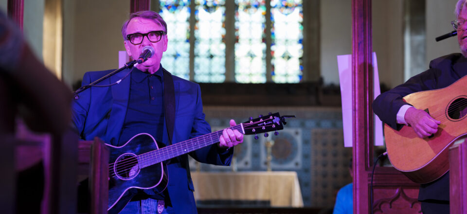 Chris Difford performs at the BMI x Chris Difford Songwriter Retreat.