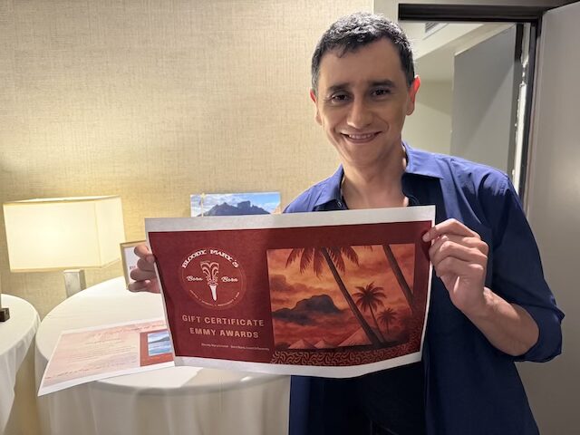Carlos Manuel Vesga attends the 2026 DPA Gift Suite celebrating the Emmys.