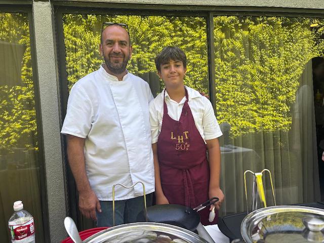 Chef Mathias at the 2026 DPA Gift Lounge celebrating the Emmys.