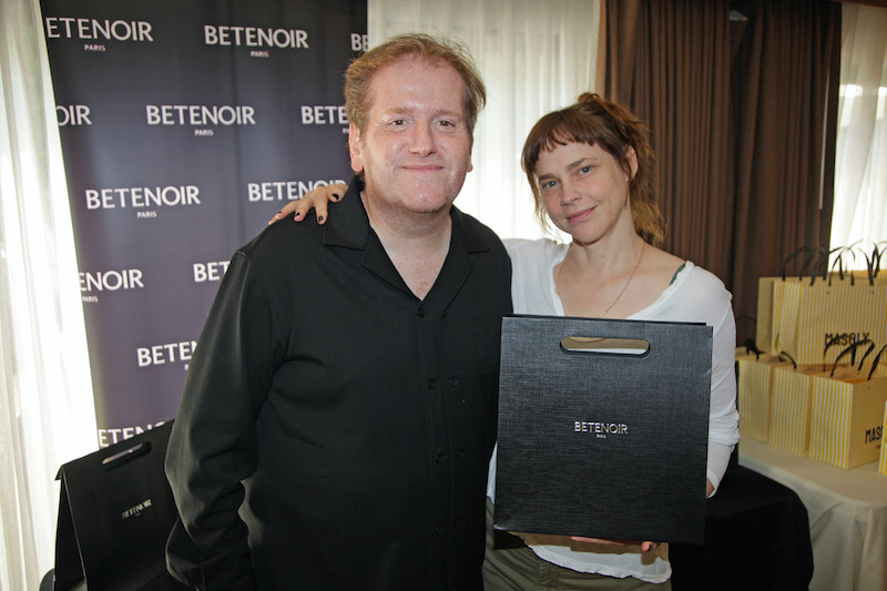 Emmy nominee from The Pitt, Fiona Dourif and Denis Bellaiche at the 2026 DPA Pre-Emmy Gift Suite.