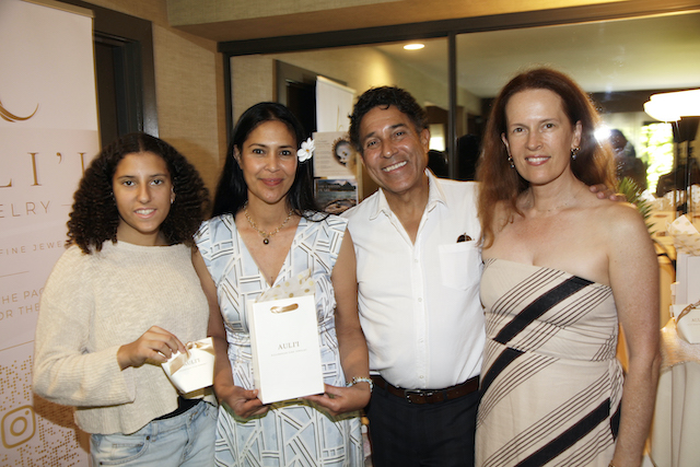 Oscar Nunez receives his gift from Auli’i Polynesian Fine Jewelry at the 2026 DPA Pre Awards Gift Suite in honor of the Emmys.