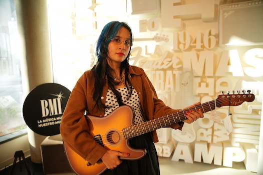 Damaris Bojor at the third installment of BMI's Las Compositoras+